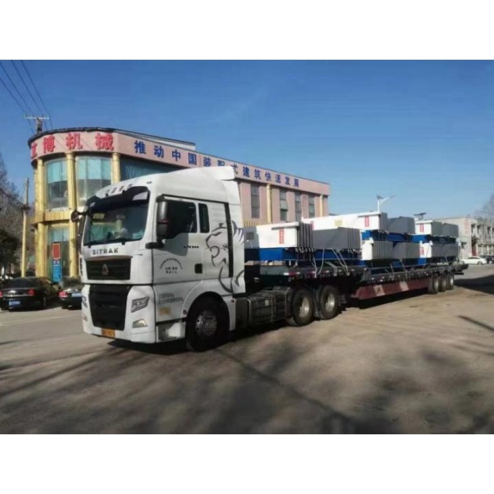 LIBO-VM20 bərk yüngül EPS beton divar paneli istehsal xəttinin Guizhou müştərisinə çatdırılması